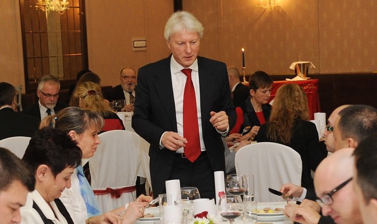 LEKCE STOLOVÁNÍ MISTRA ETIKETY LADISLAVA ŠPAČKA V CLARION GRANDOHTELU ZLATÝ LEV