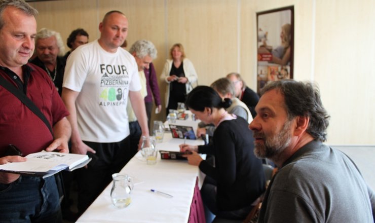 The debate with the stars of Bony a klid 2 in Congress Hotel Ceske Budejovice