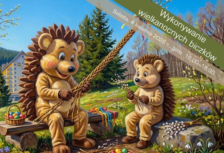 Wykonywanie wielkanocnych biczków