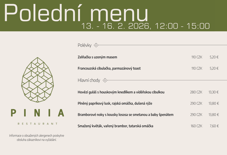 Polední menu