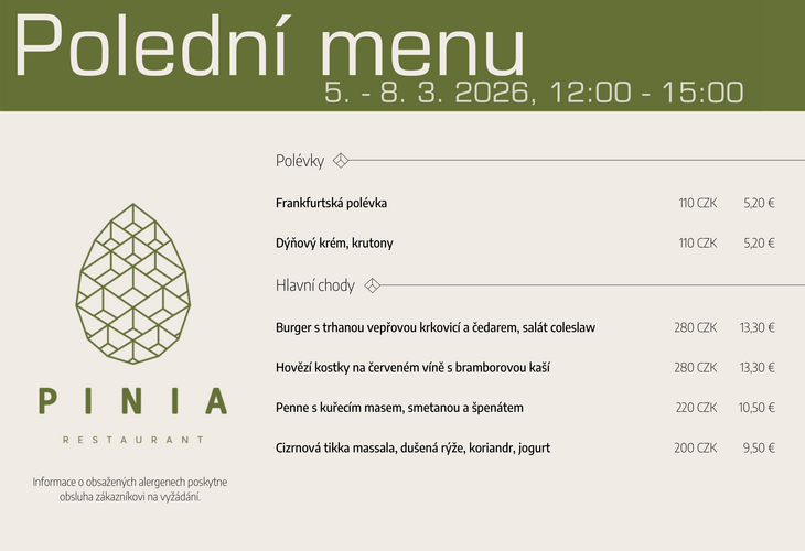 Polední menu