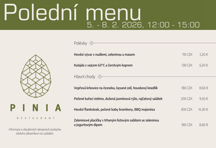 Polední menu