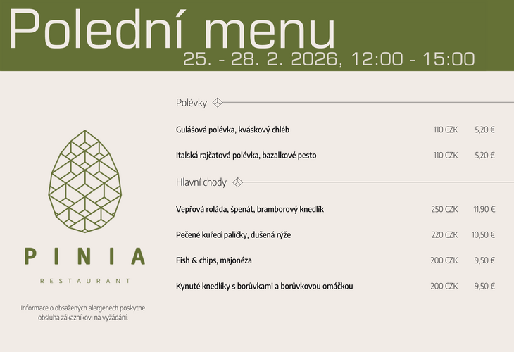 Polední menu